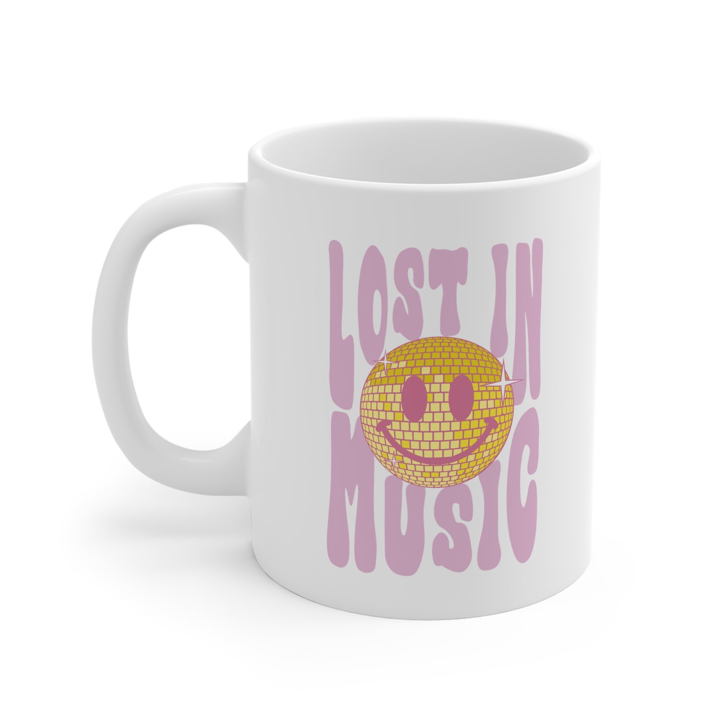 Lost in Music 11oz Mug-Mug-Pawfect Printing