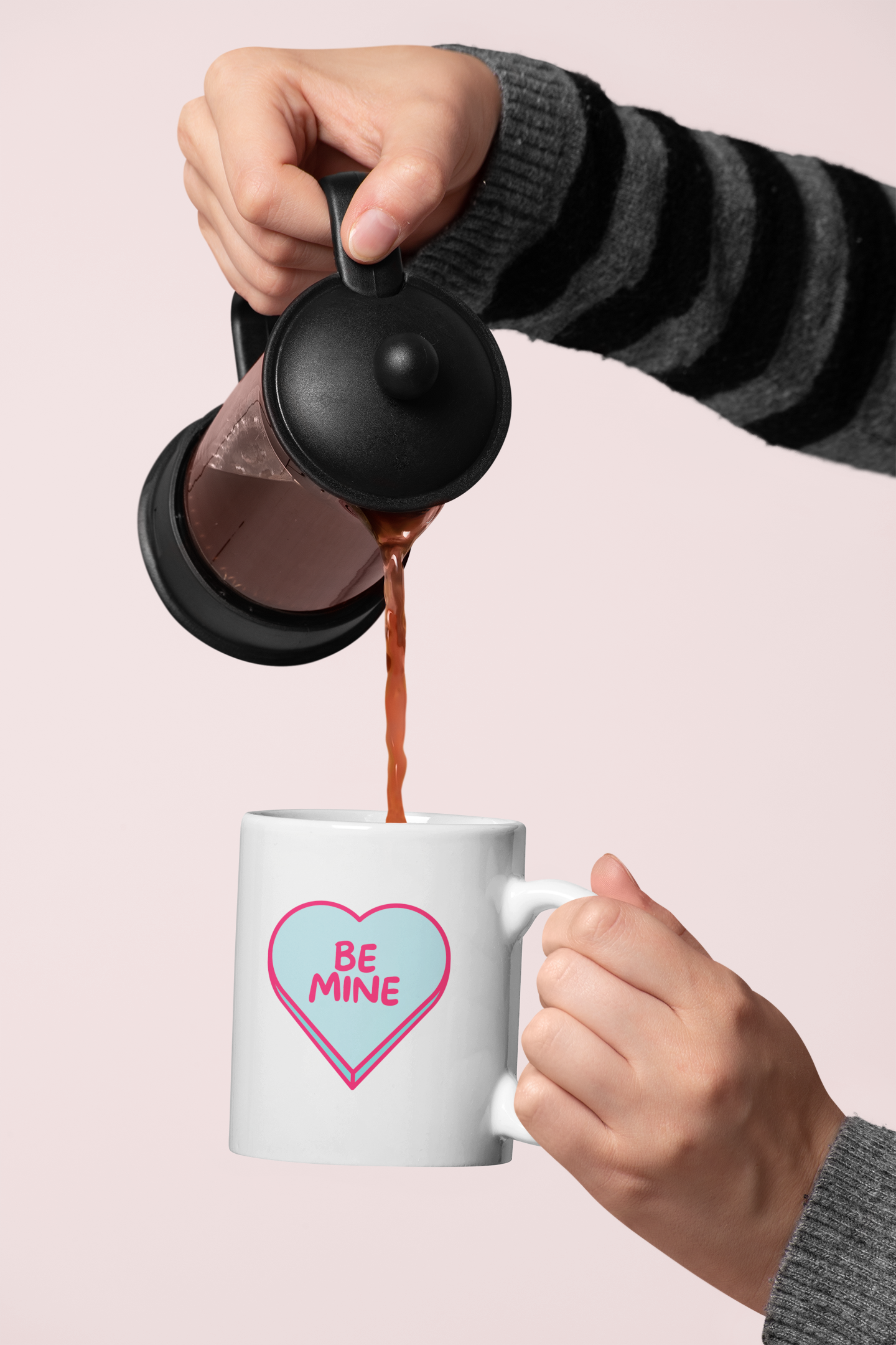 Be Mine Love Heart 11oz Mug-Mug-Pawfect Printing