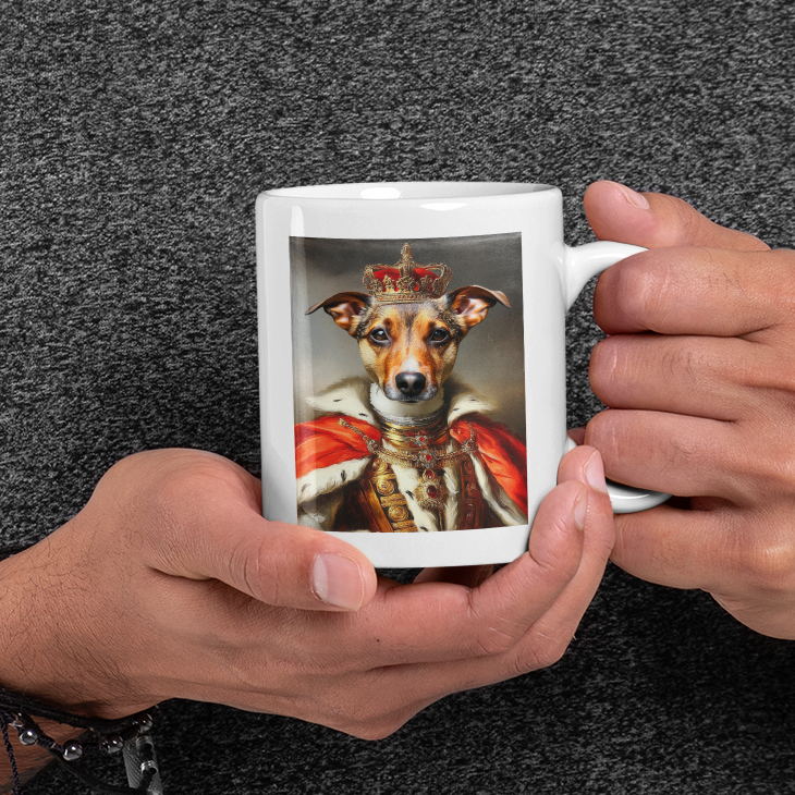 The Royal - Personalised Dog Photo 11oz Mug-Mug-Pawfect Printing