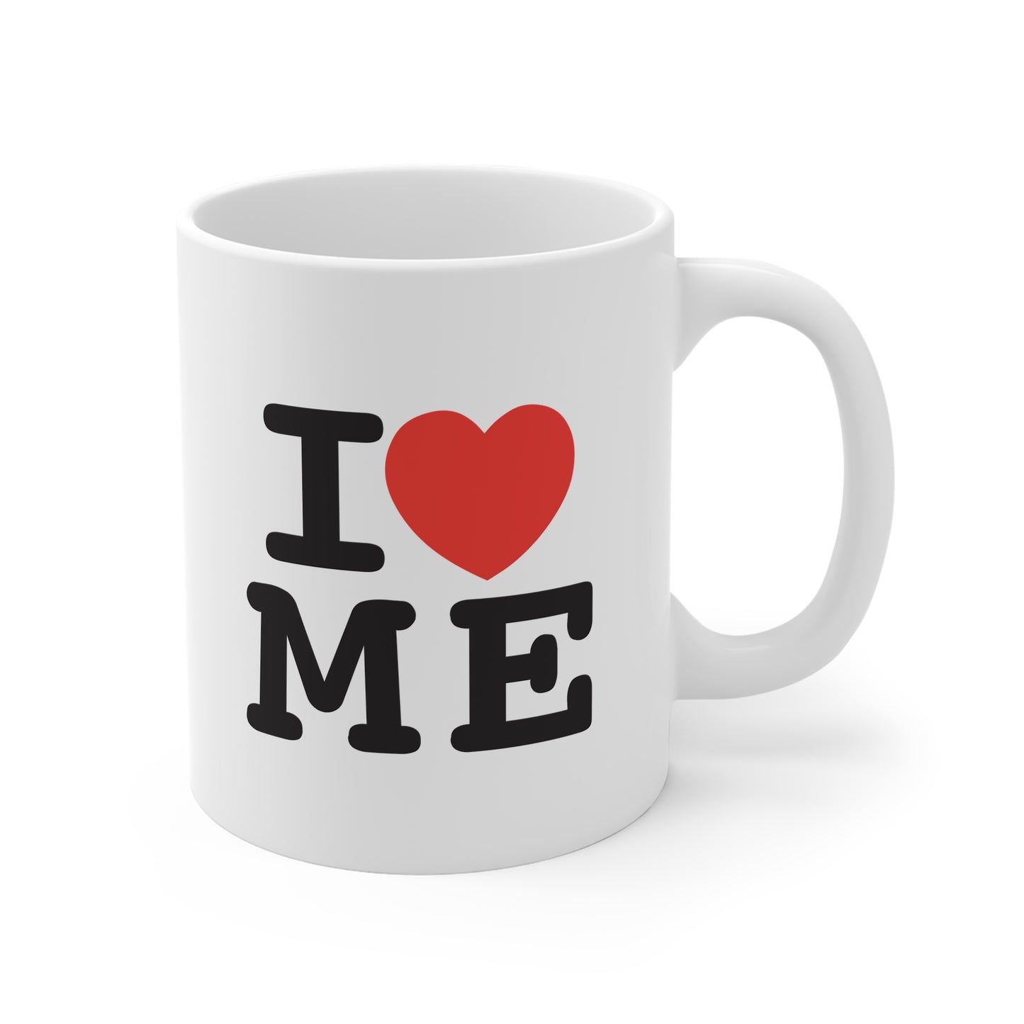 I HEART ME 11oz Mug-Mug-Pawfect Printing