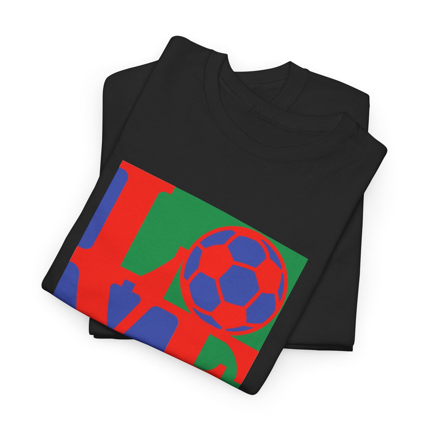 LOVE Football T-Shirt-T-Shirt-Pawfect Printing