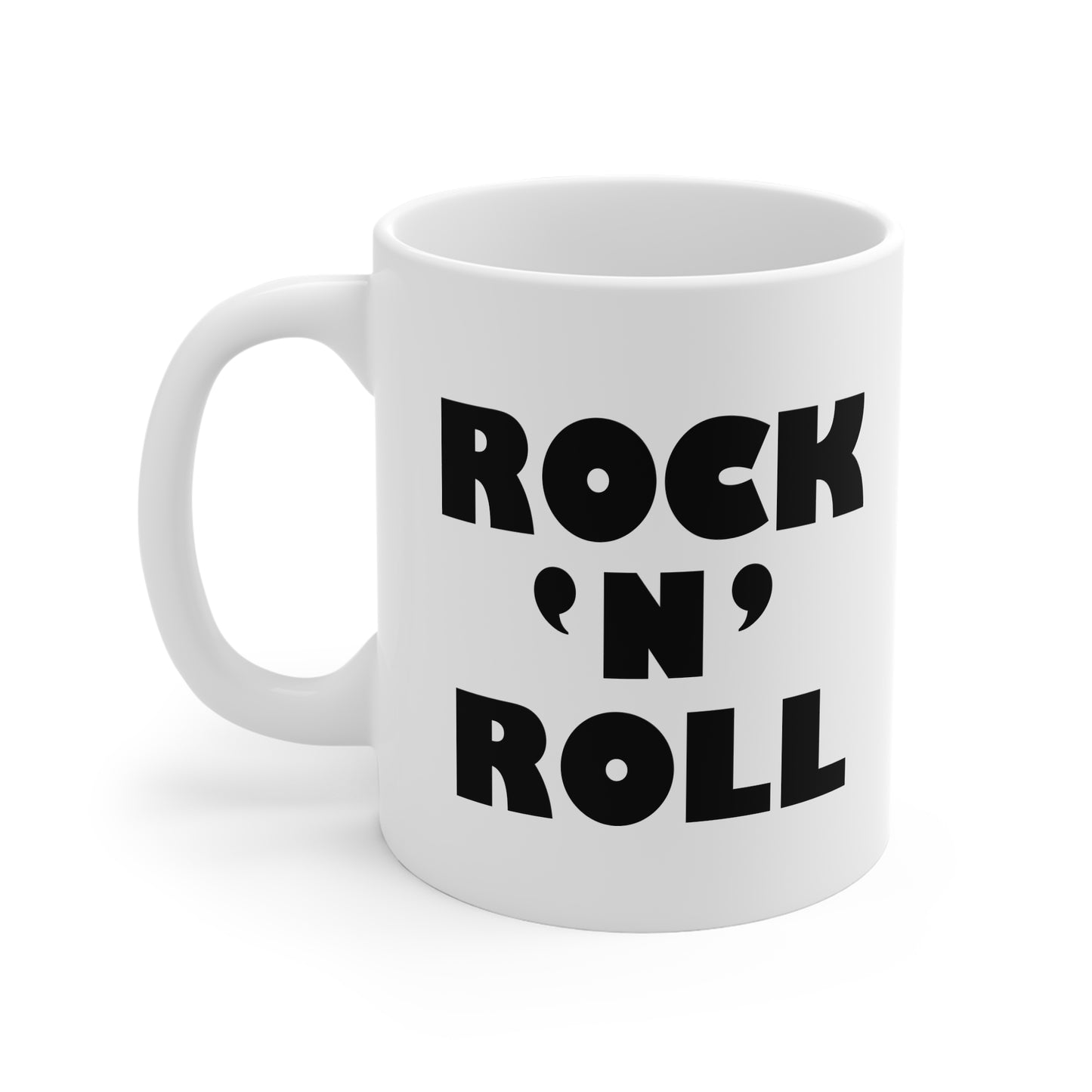Rock 'N' Roll 11oz Mug-Mug-Pawfect Printing