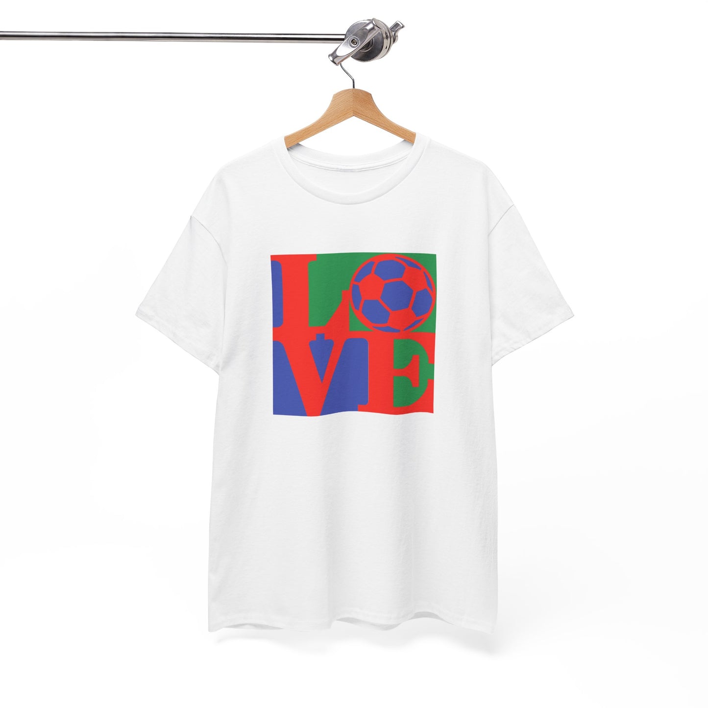 LOVE Football T-Shirt-T-Shirt-Pawfect Printing