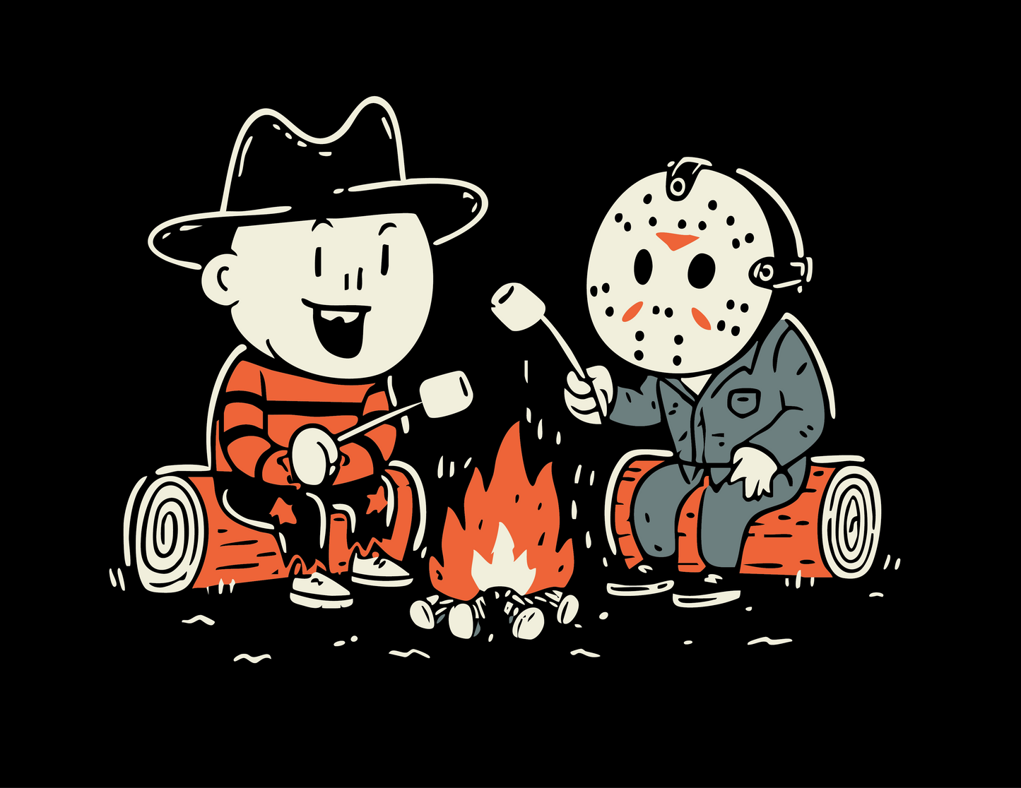 Summer Camp Horror T-shirt-T-Shirt-Pawfect Printing