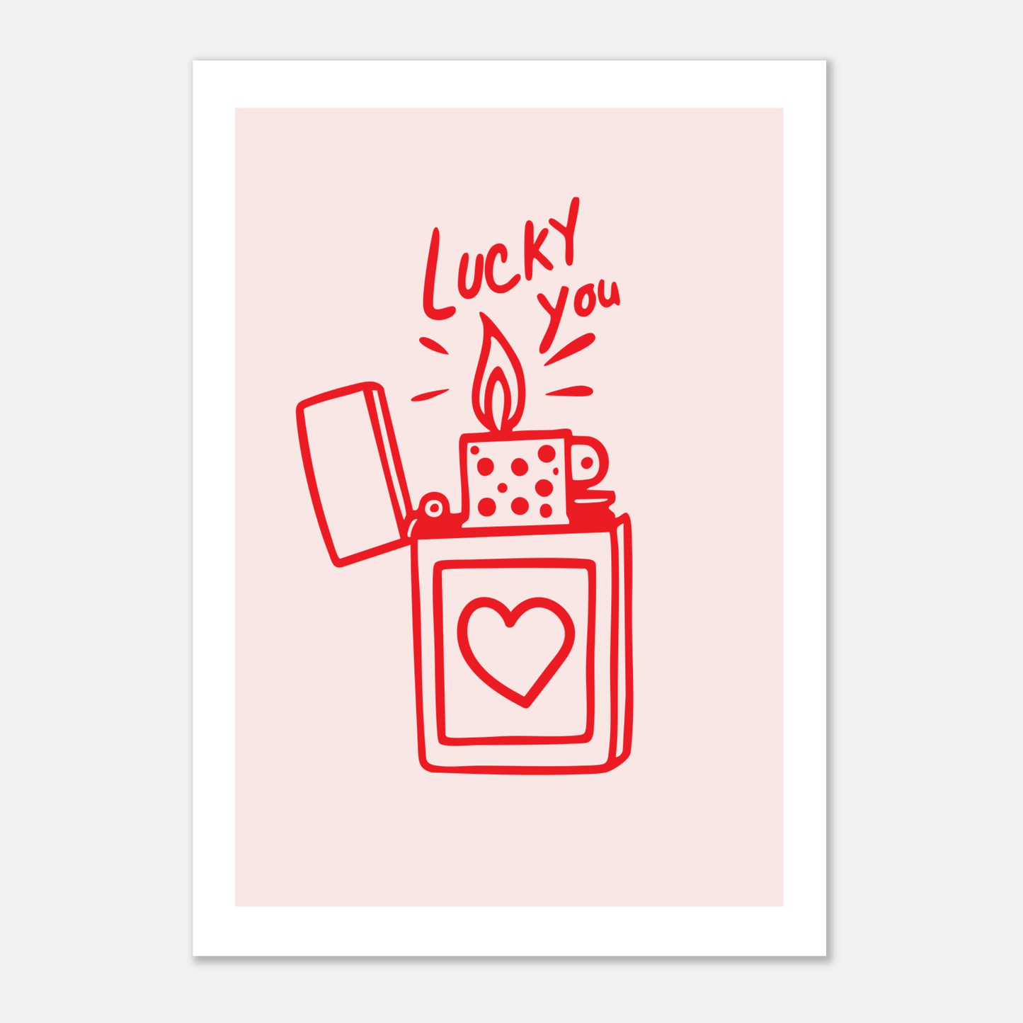 Lucky You - Premium Matte Print-Print Material-Pawfect Printing