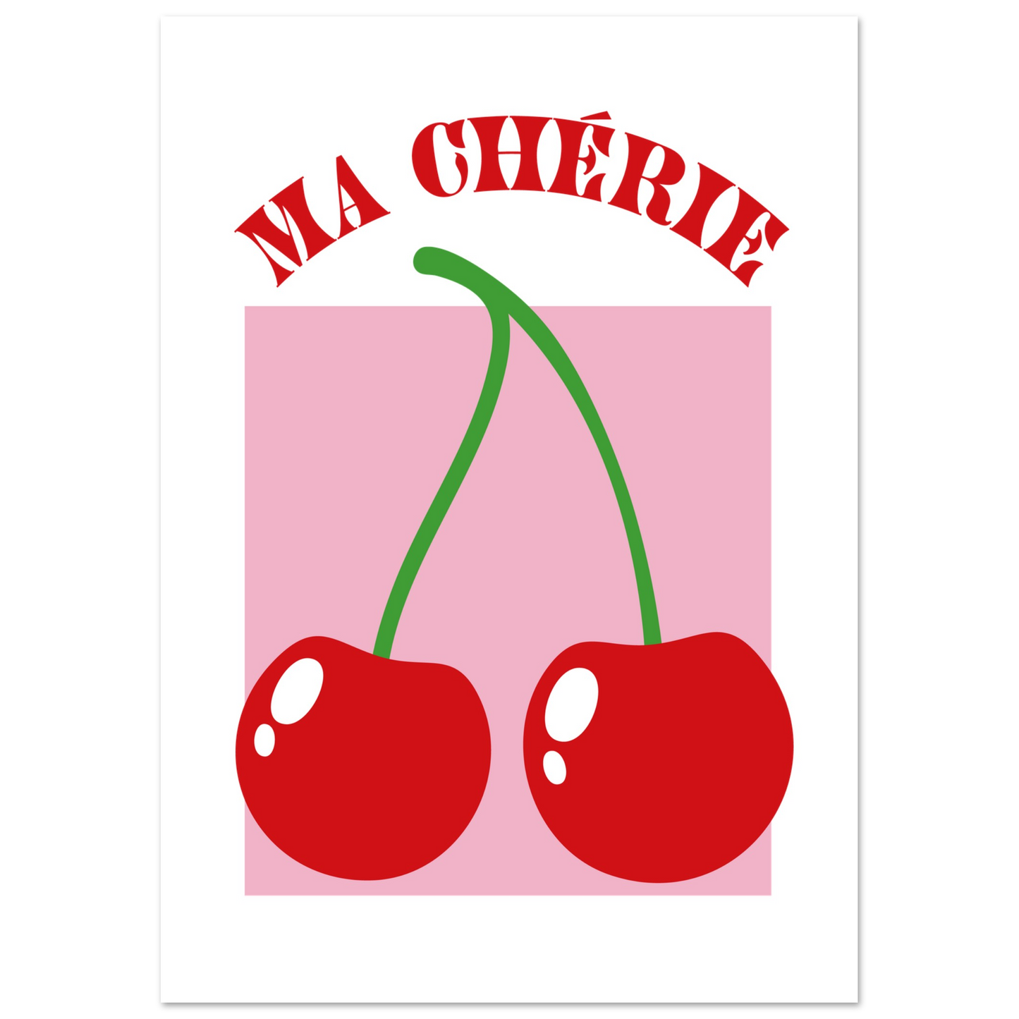 Ma Chérie - Premium Matte Print-Print Material-Pawfect Printing