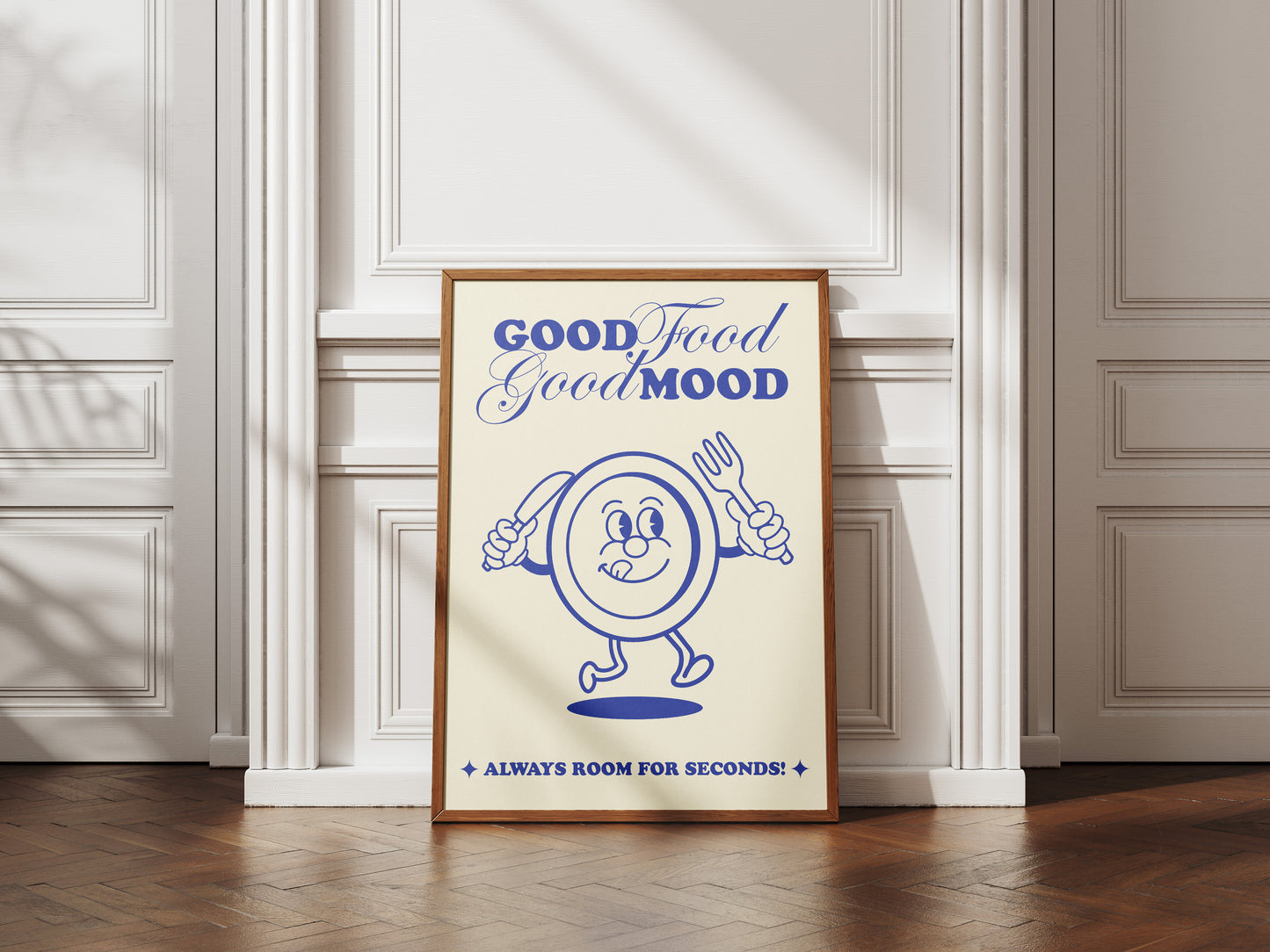 Good Food Good Mood - Premium Matte Print-Print Material-Pawfect Printing