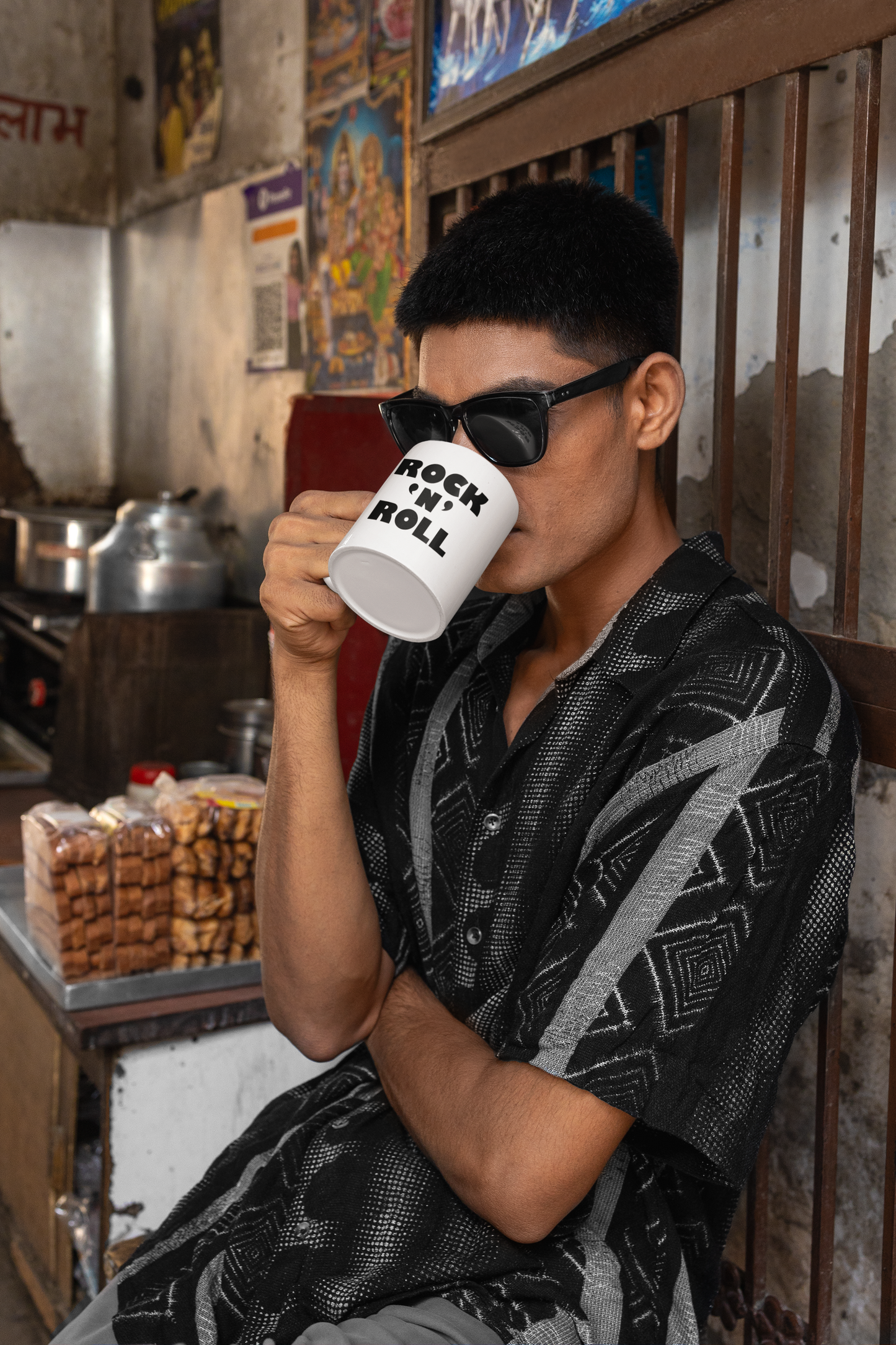 Rock 'N' Roll 11oz Mug-Mug-Pawfect Printing