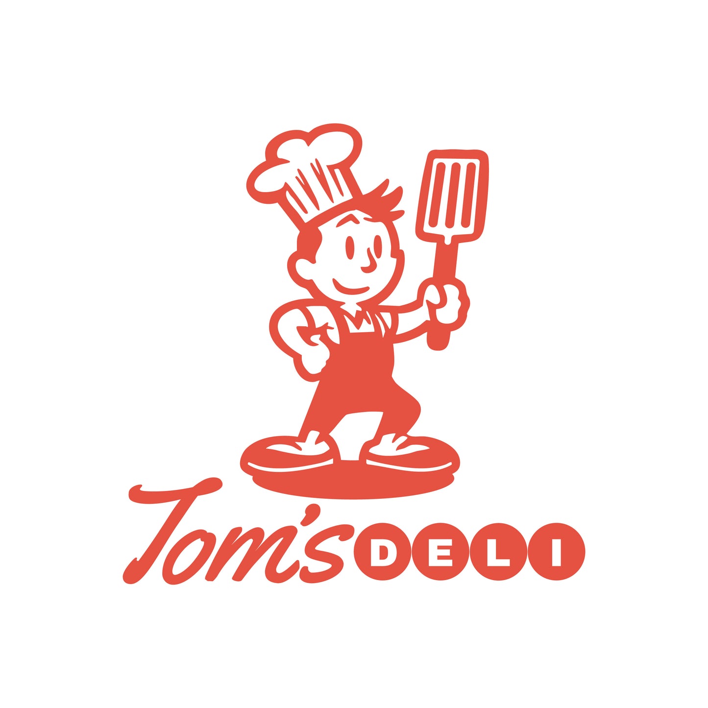 Tom's Deli Oversized T-shirt-T-Shirt-Pawfect Printing