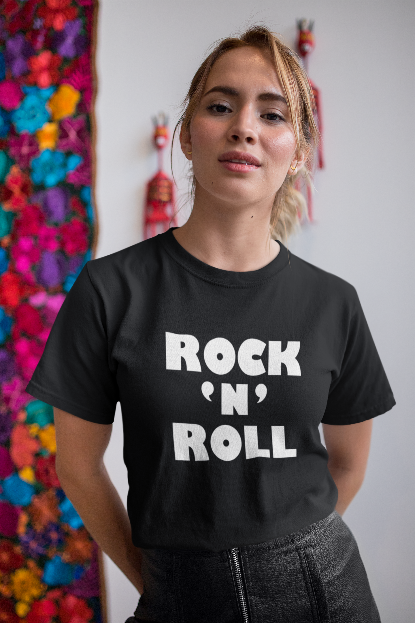 Rock 'N' Roll T-Shirt-T-Shirt-Pawfect Printing