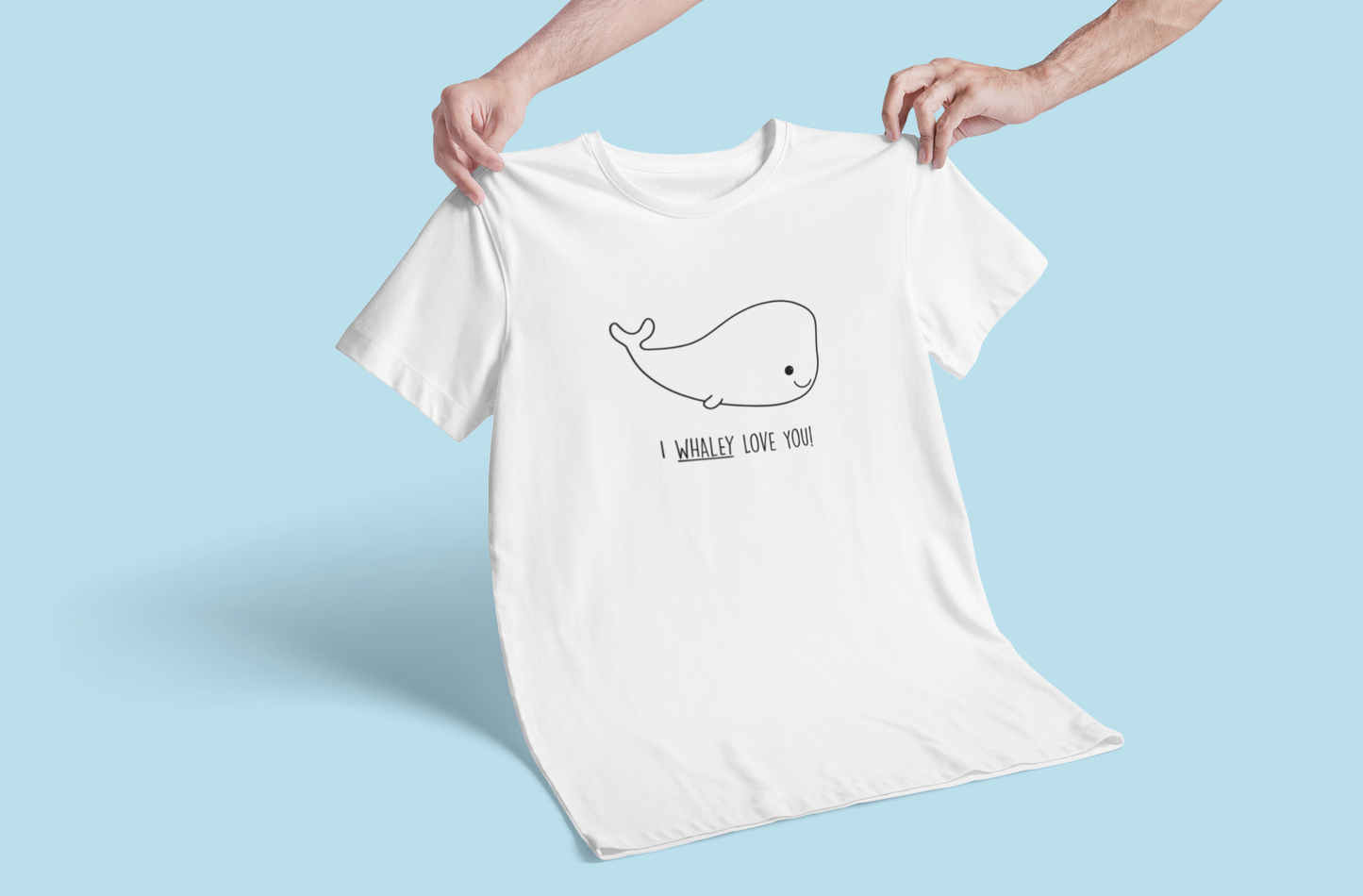 I Whaley Love You T-shirt-T-Shirt-Pawfect Printing
