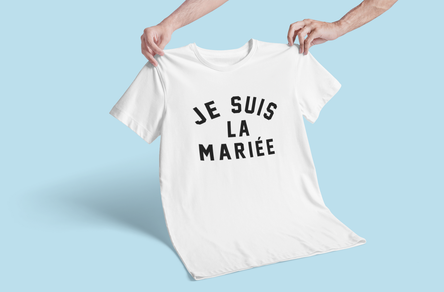 Je Suis La Mariée T-shirt-T-Shirt-Pawfect Printing