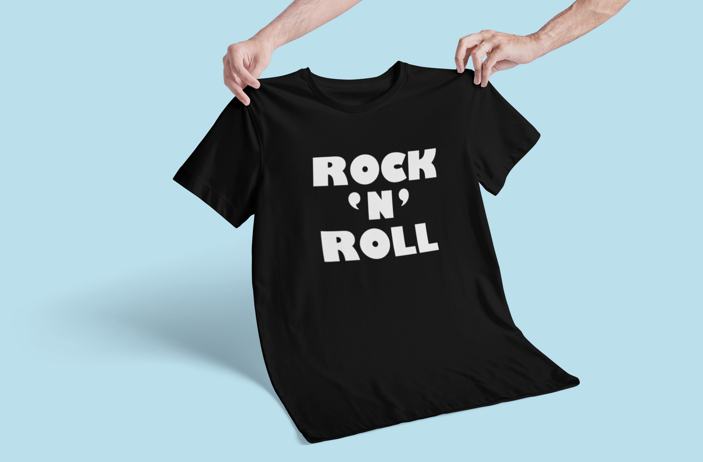 Rock 'N' Roll T-Shirt-T-Shirt-Pawfect Printing