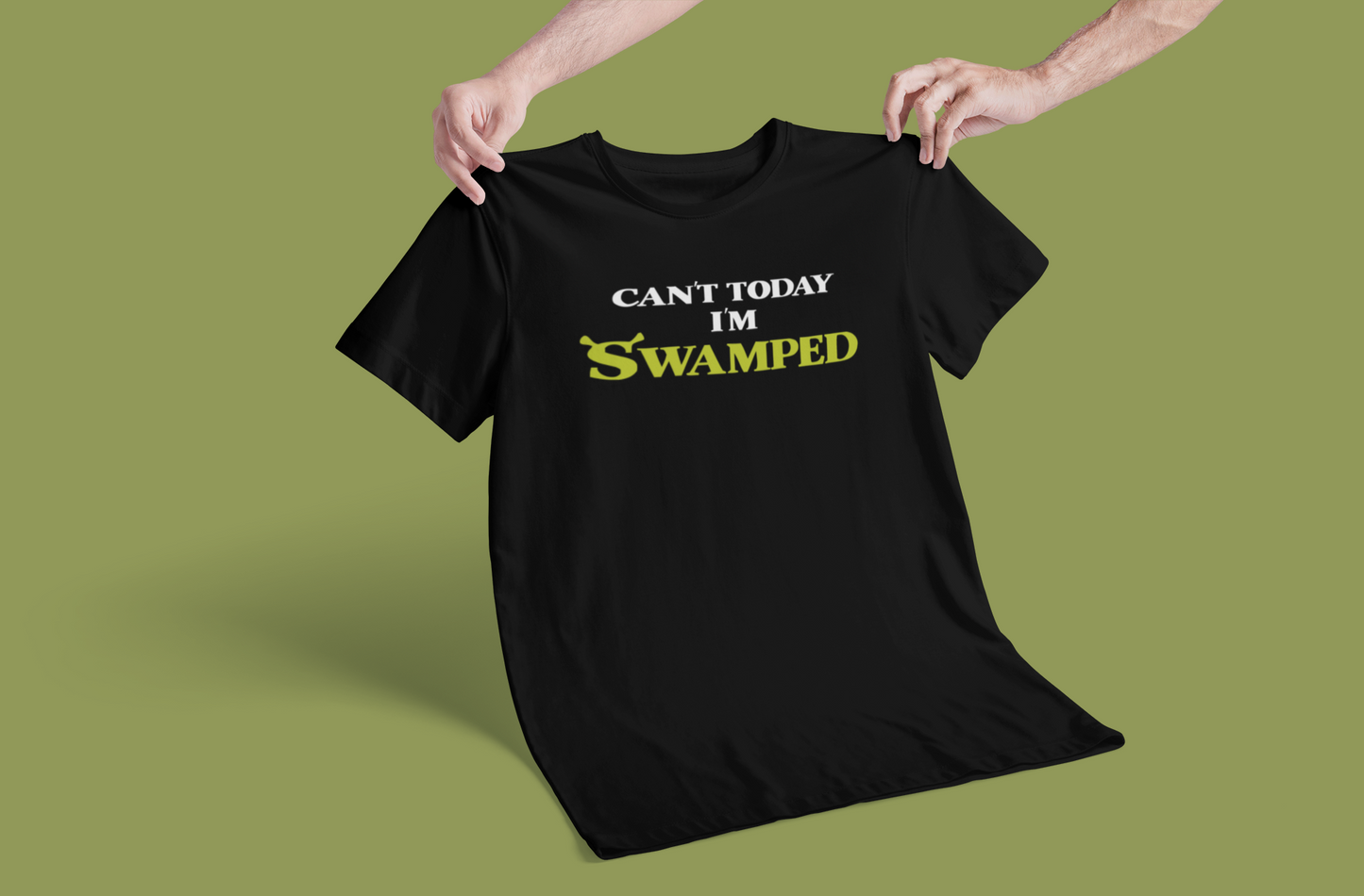 Can't Today I'm Swamped T-shirt-T-Shirt-Pawfect Printing