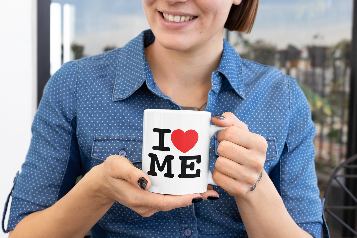 I HEART ME 11oz Mug-Mug-Pawfect Printing