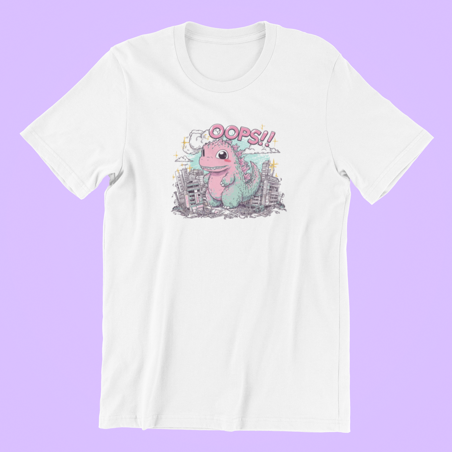 Clumsy Kaiju T-shirt-T-Shirt-Pawfect Printing