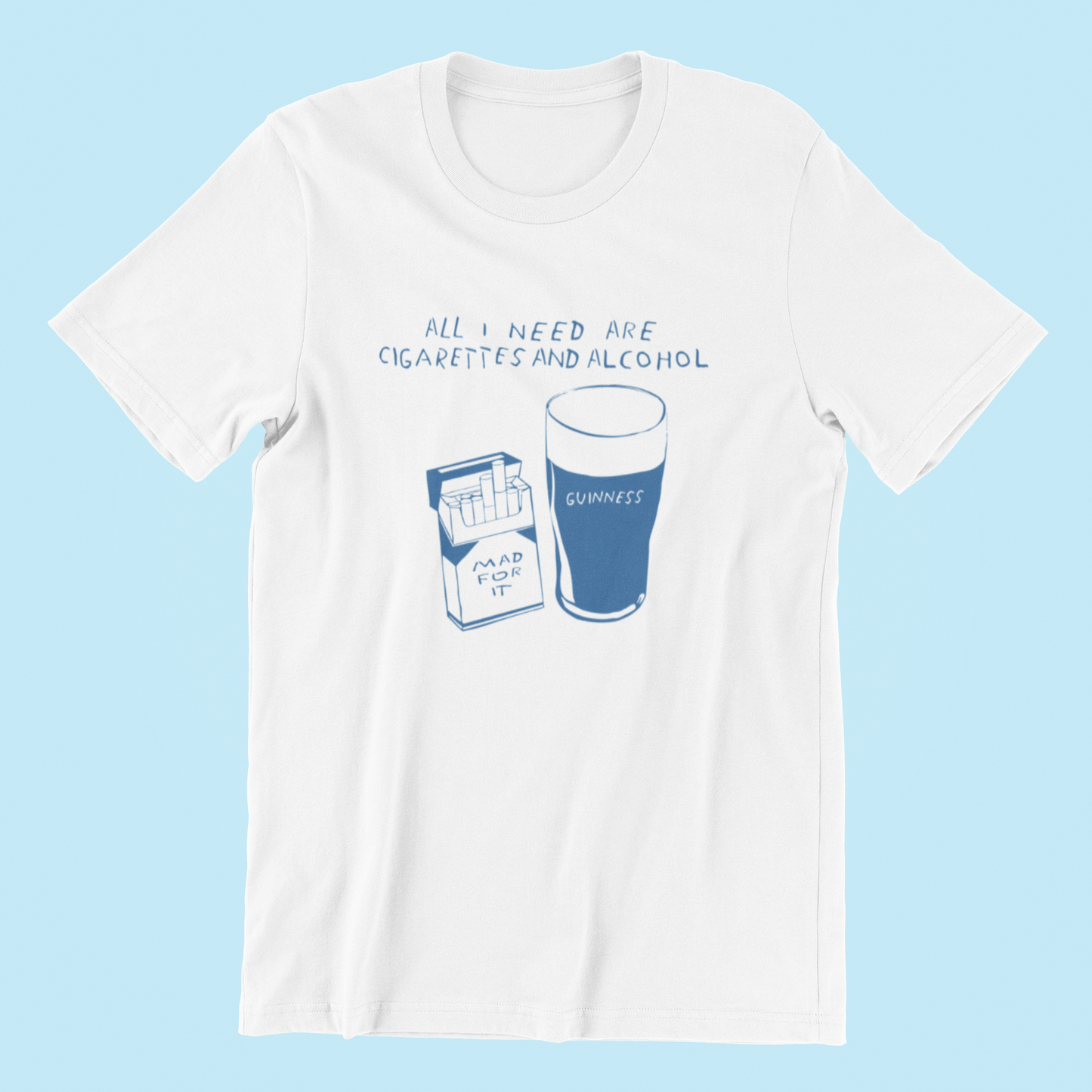 Cigarettes & Alcohol T-shirt-T-Shirt-Pawfect Printing