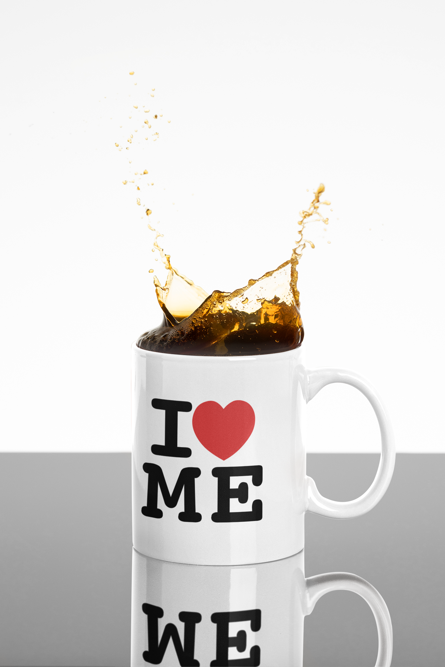 I HEART ME 11oz Mug-Mug-Pawfect Printing