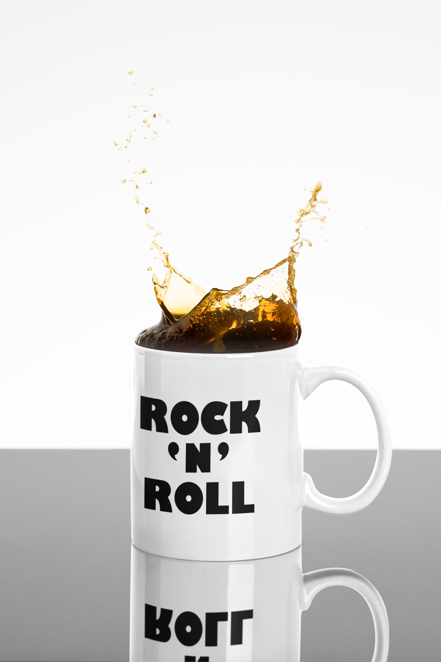 Rock 'N' Roll 11oz Mug-Mug-Pawfect Printing