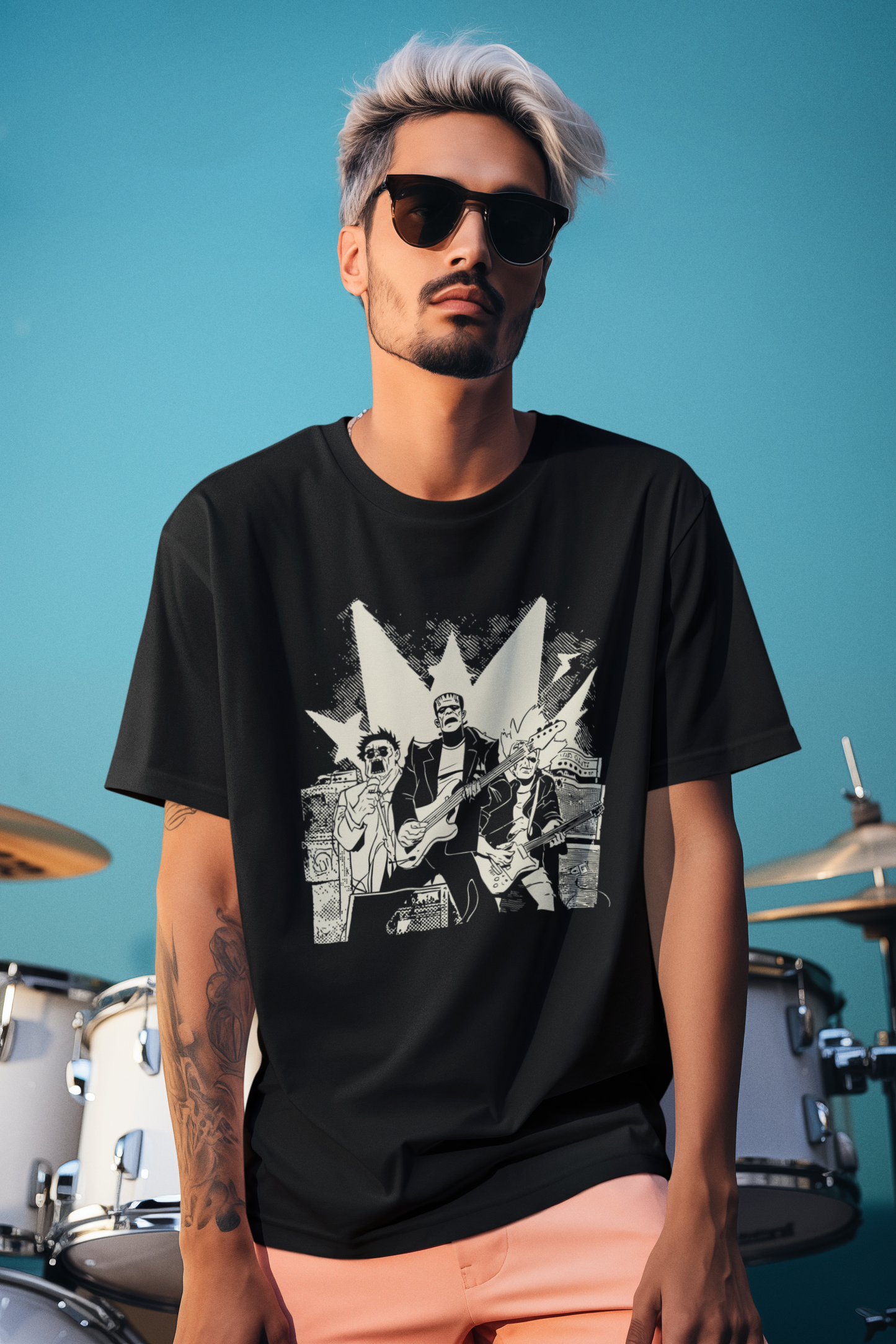Rock Monsters T-shirt-T-Shirt-Pawfect Printing