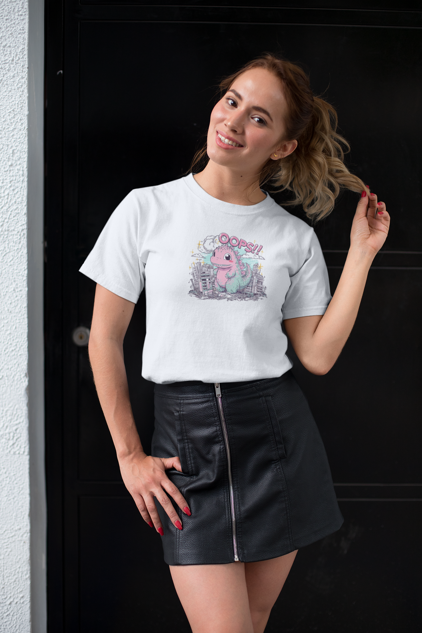 Clumsy Kaiju T-shirt-T-Shirt-Pawfect Printing