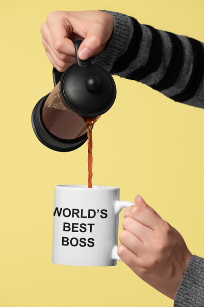 World's Best Boss 11oz Mug-Mug-Pawfect Printing