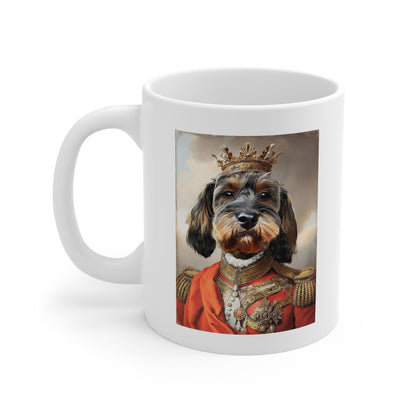 The Royal - Personalised Dog Photo 11oz Mug-Mug-Pawfect Printing