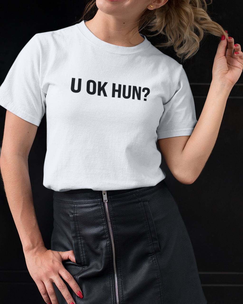 U OK HUN? T-shirt-T-Shirt-Pawfect Printing