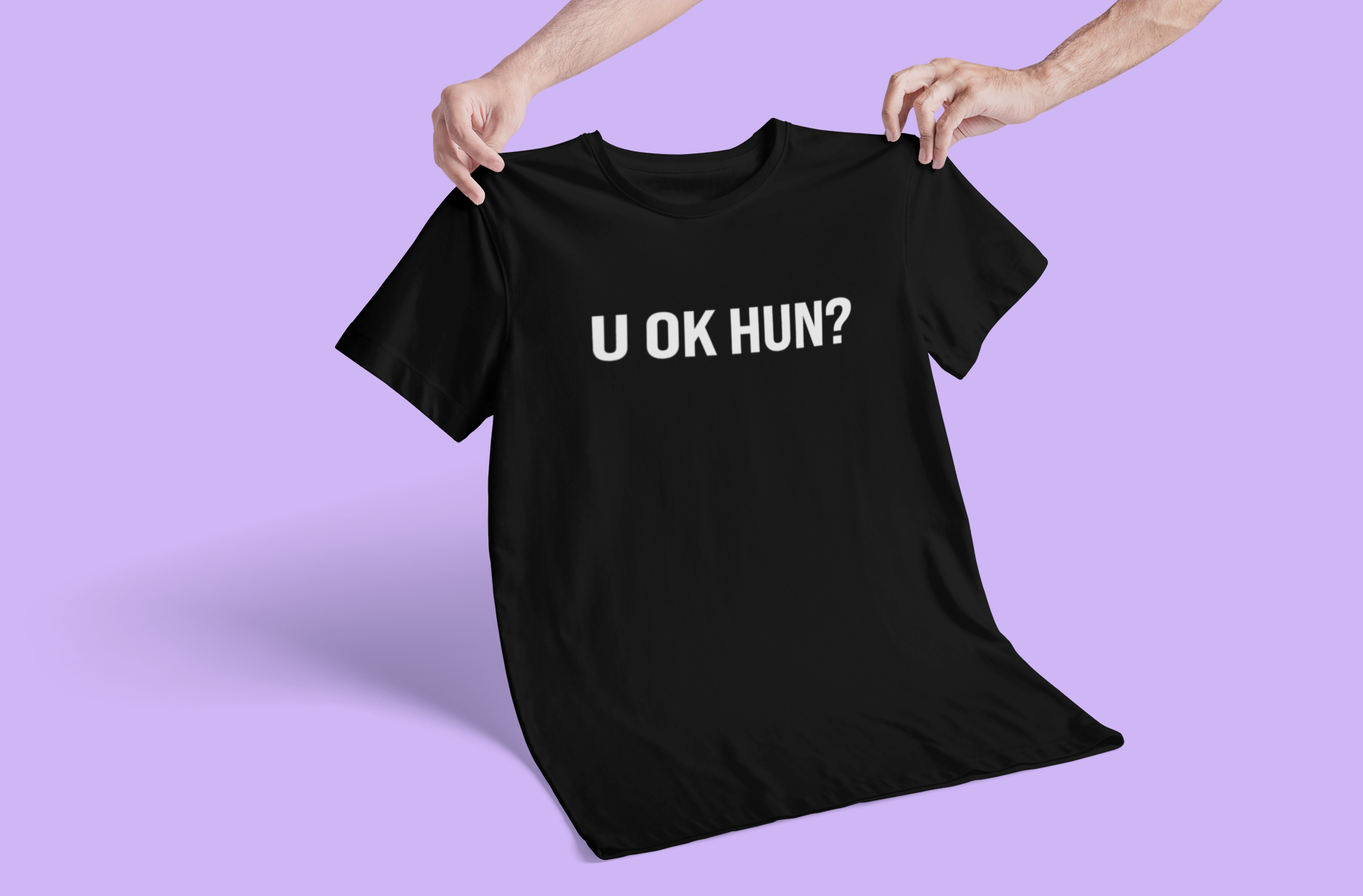 U OK HUN? T-shirt-T-Shirt-Pawfect Printing