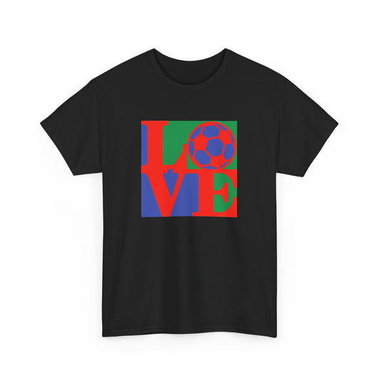 LOVE Football T-Shirt-T-Shirt-Pawfect Printing