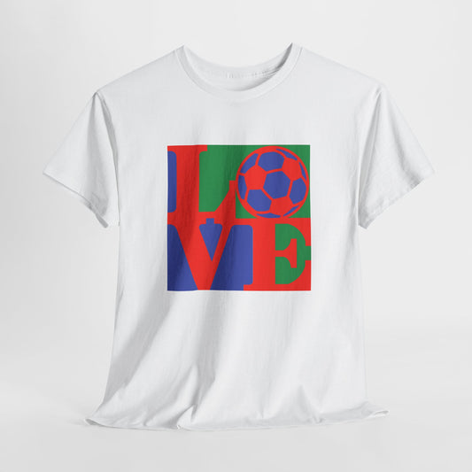 LOVE Football T-Shirt-T-Shirt-Pawfect Printing