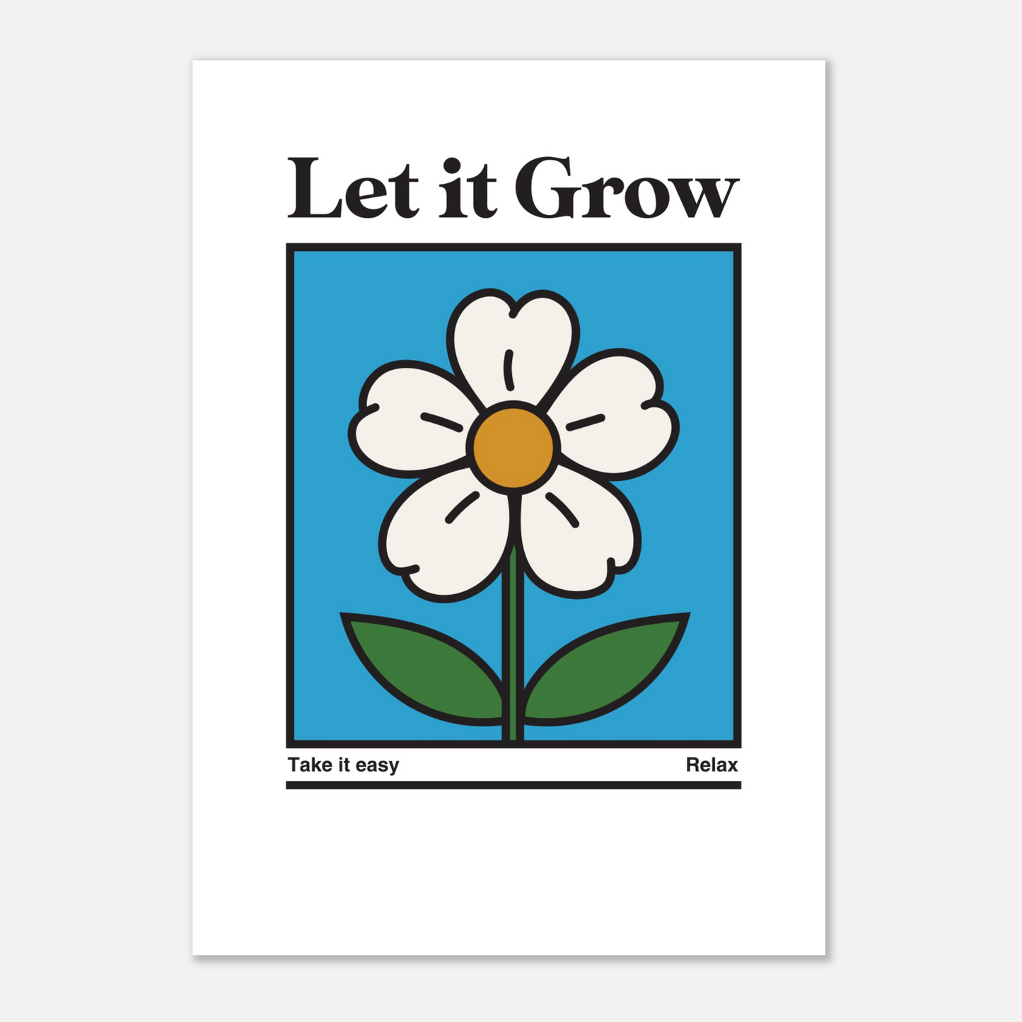 Let it Grow - Premium Matte Print-Print Material-Pawfect Printing