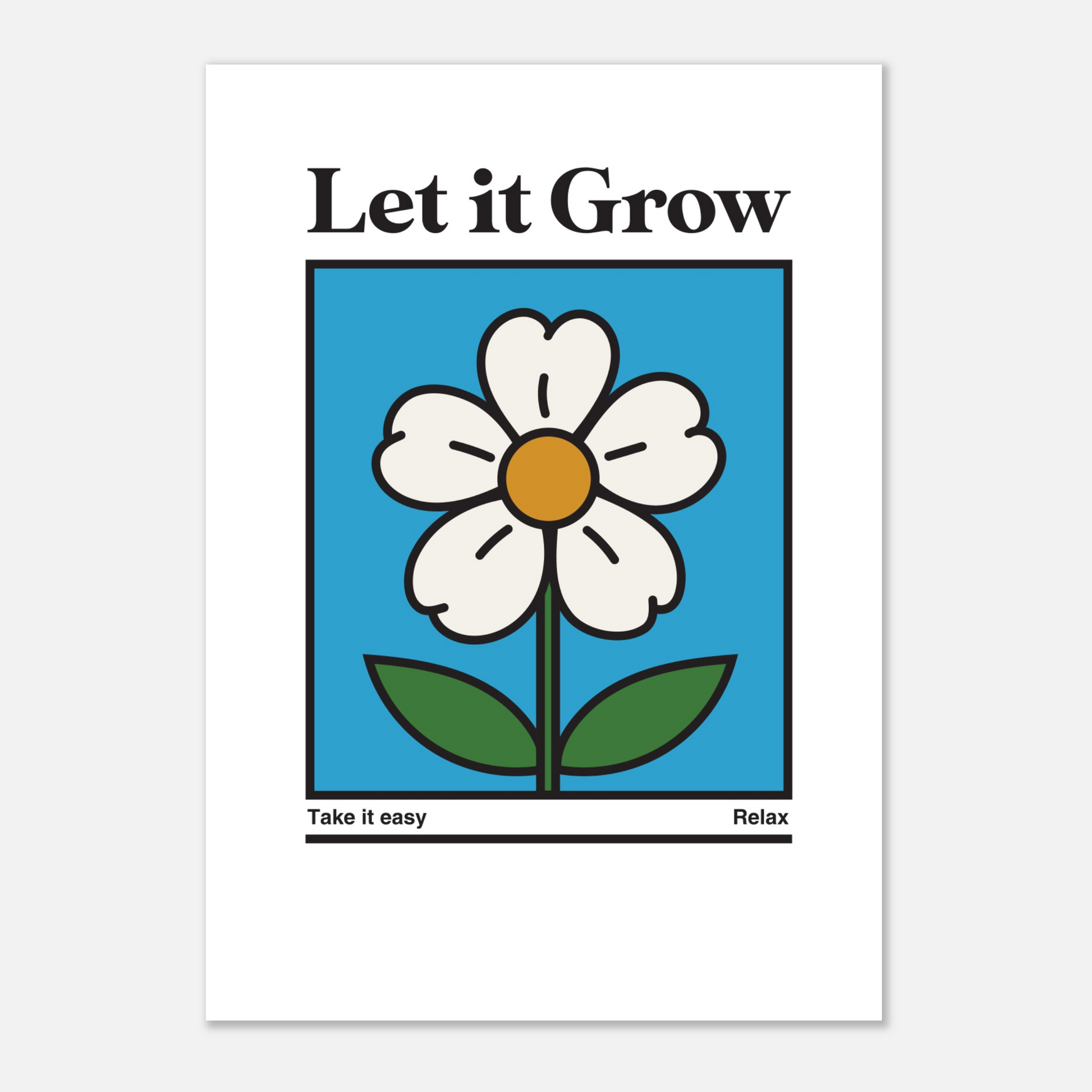Let it Grow - Premium Matte Print-Print Material-Pawfect Printing