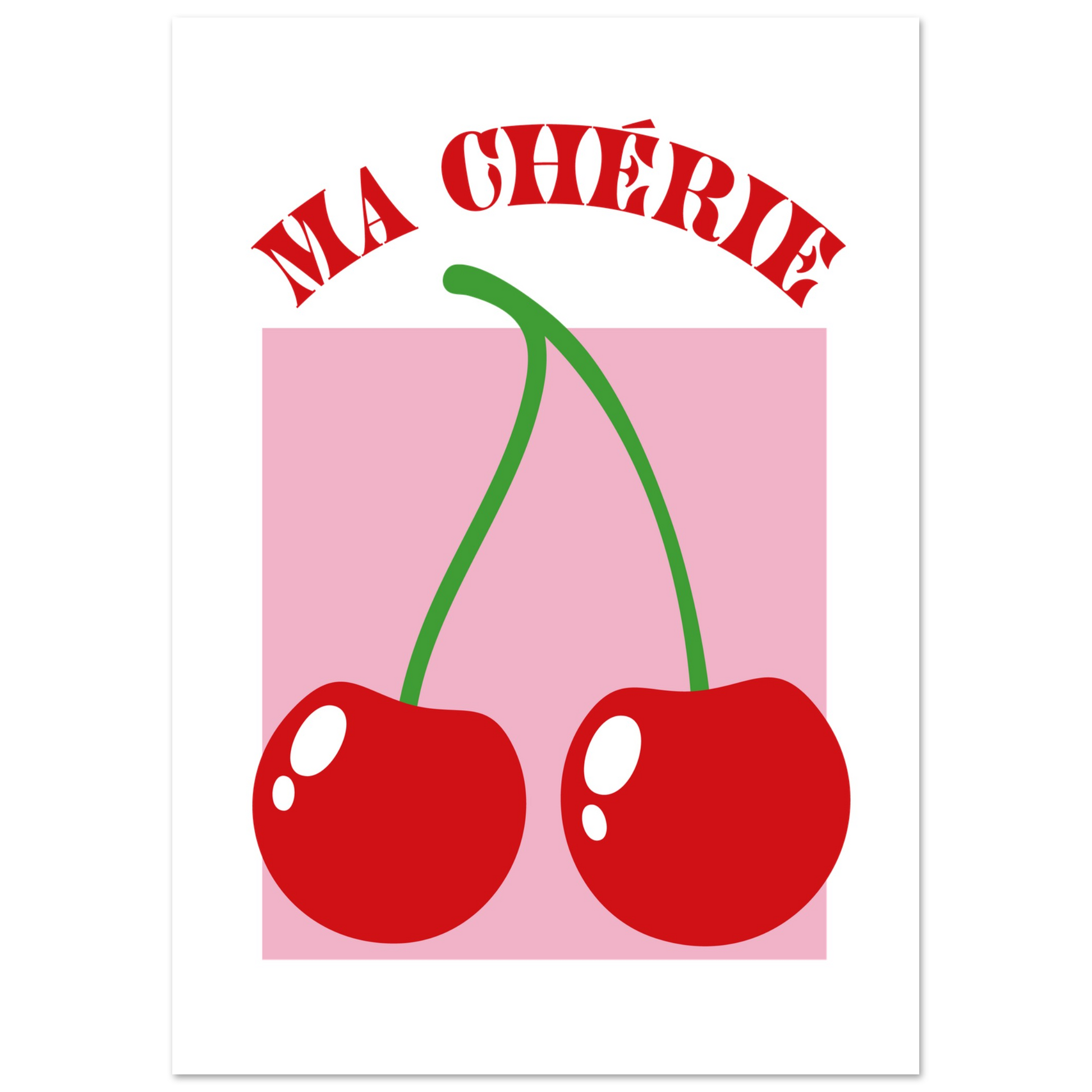 Ma Chérie - Premium Matte Print-Print Material-Pawfect Printing