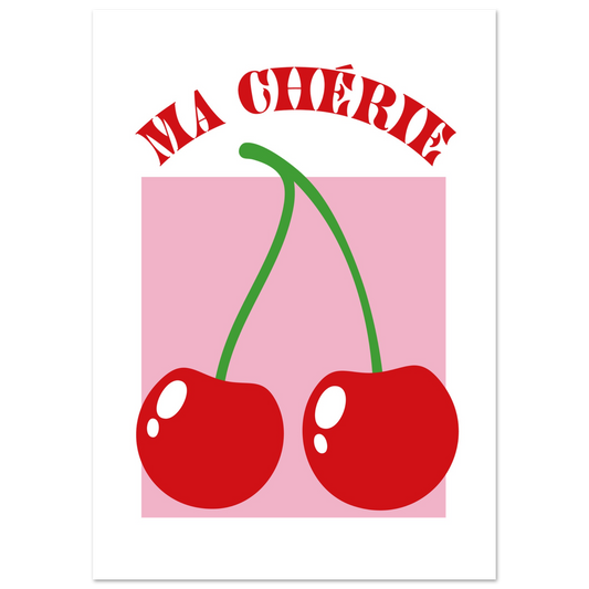 Ma Chérie - Premium Matte Print-Print Material-Pawfect Printing