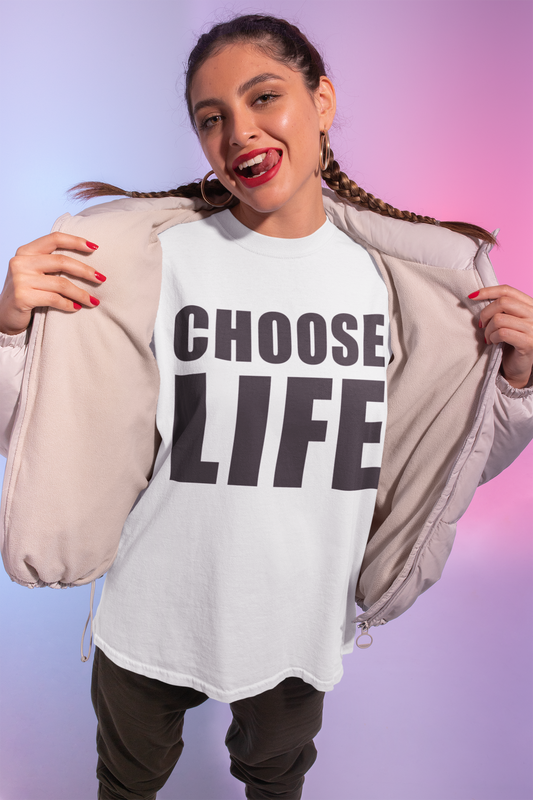 Choose Life T-shirt-T-Shirt-Pawfect Printing
