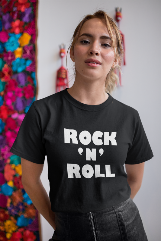 Rock 'N' Roll T-Shirt-T-Shirt-Pawfect Printing