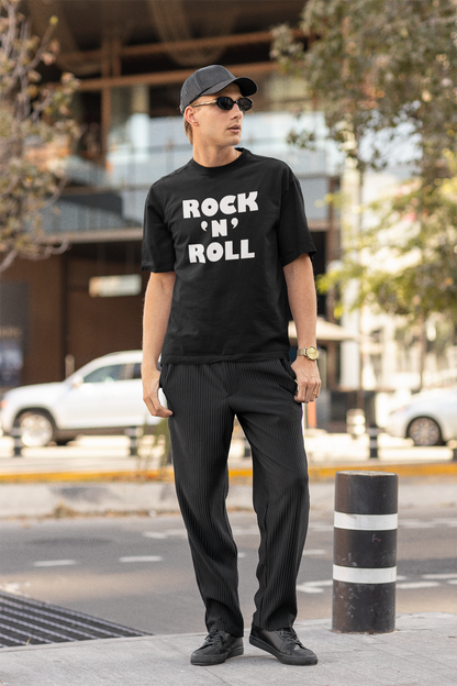 Rock 'N' Roll T-Shirt-T-Shirt-Pawfect Printing