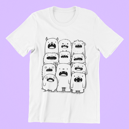 Monsters Roar T-shirt-T-Shirt-Pawfect Printing
