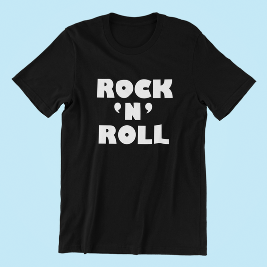 Rock 'N' Roll T-Shirt-T-Shirt-Pawfect Printing