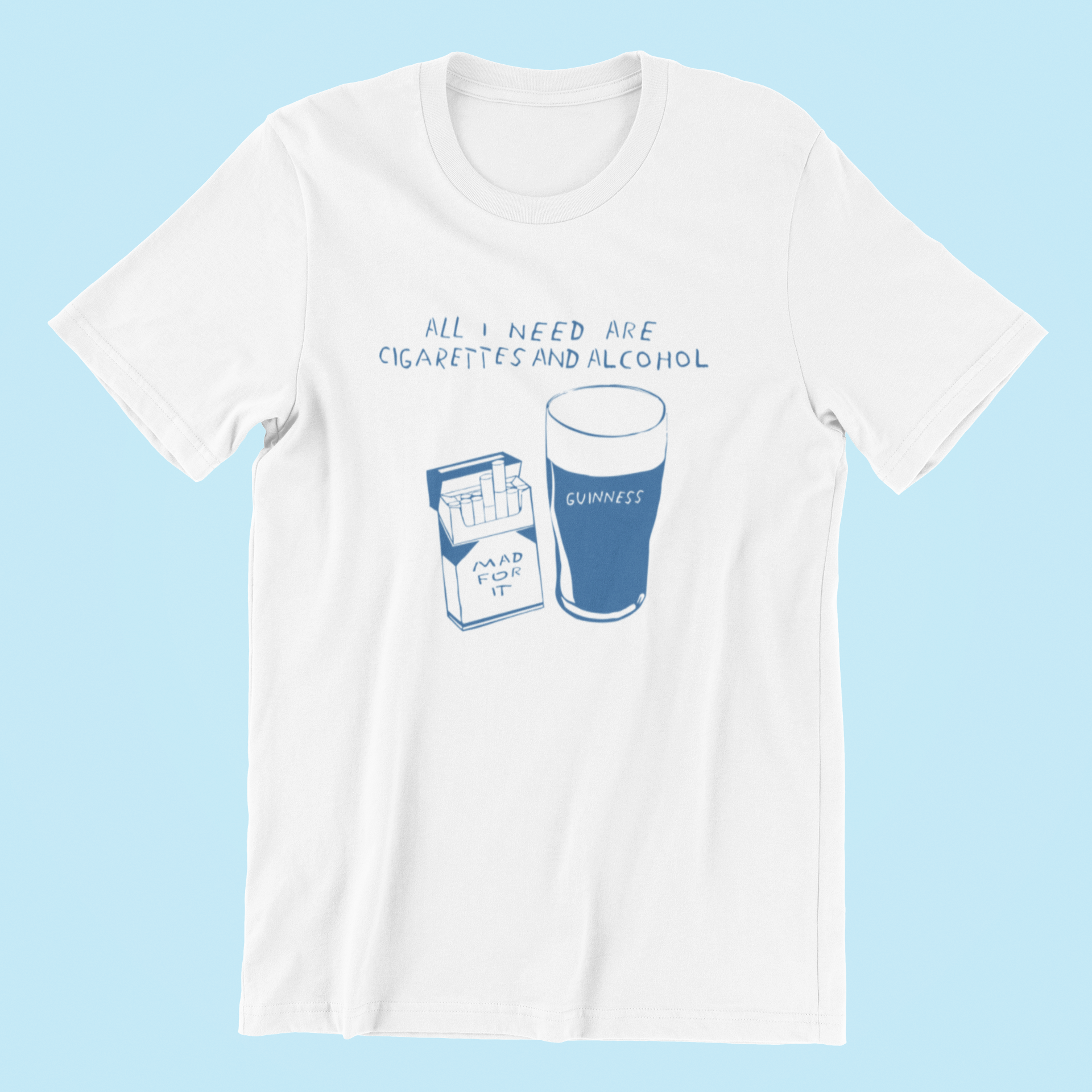 Cigarettes & Alcohol T-shirt-T-Shirt-Pawfect Printing