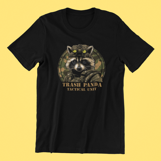 Trash Panda Tactical Unit T-shirt-T-Shirt-Pawfect Printing