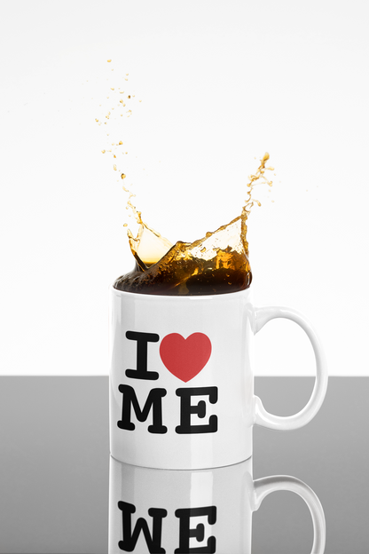 I HEART ME 11oz Mug-Mug-Pawfect Printing