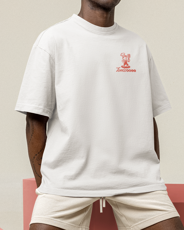 Tom's Deli Oversized T-shirt-T-Shirt-Pawfect Printing