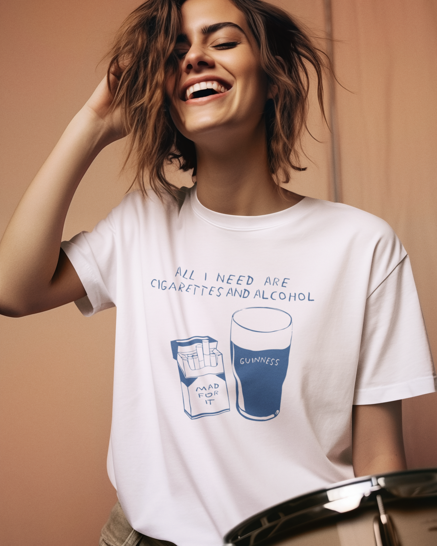 Cigarettes & Alcohol T-shirt-T-Shirt-Pawfect Printing